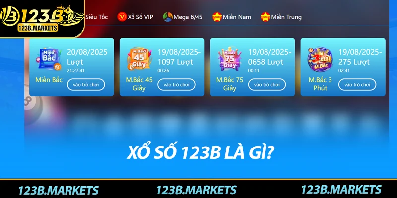 Xổ số 123B là gì?